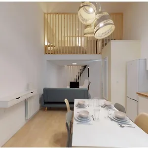  Appartement Superbe T2/duplex St Charles/joliette Rénové Avec Soin